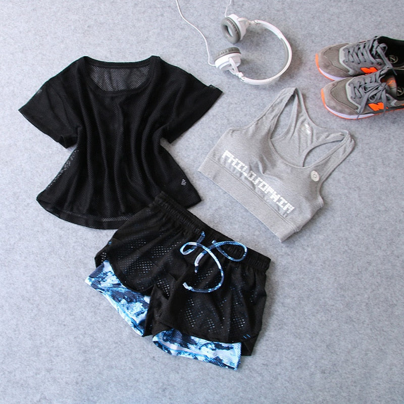 Newest Yoga Set Women Sports Bra Sexy  Gym  Clothes