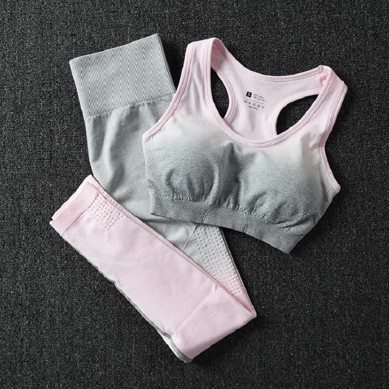 women gym clothes sports bra and leggings gym sportswear